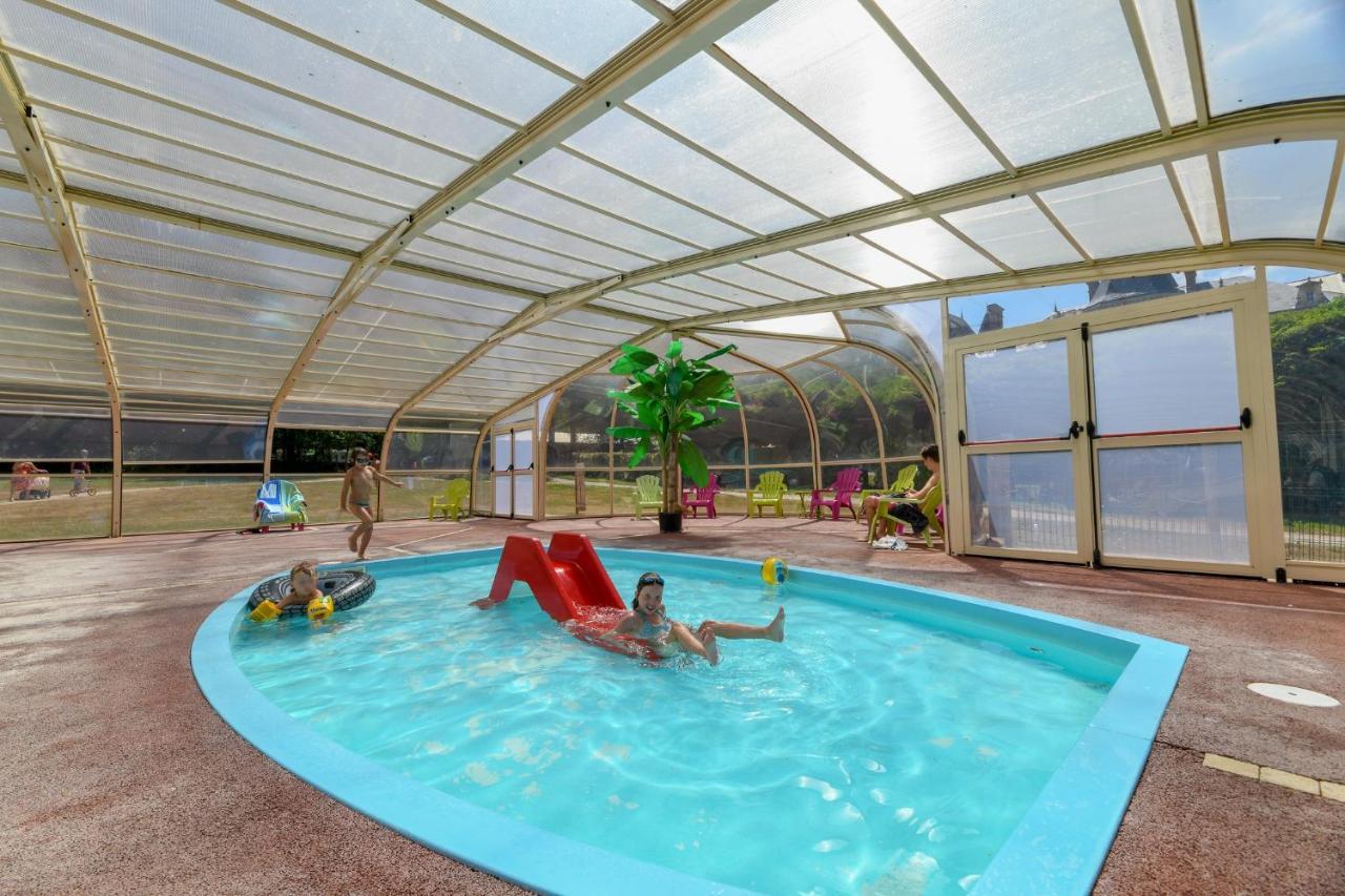 Mobil Home Xxl2 4 Chambres - Camping Chateau La Foret Saint-Julien-des-Landes Exterior foto