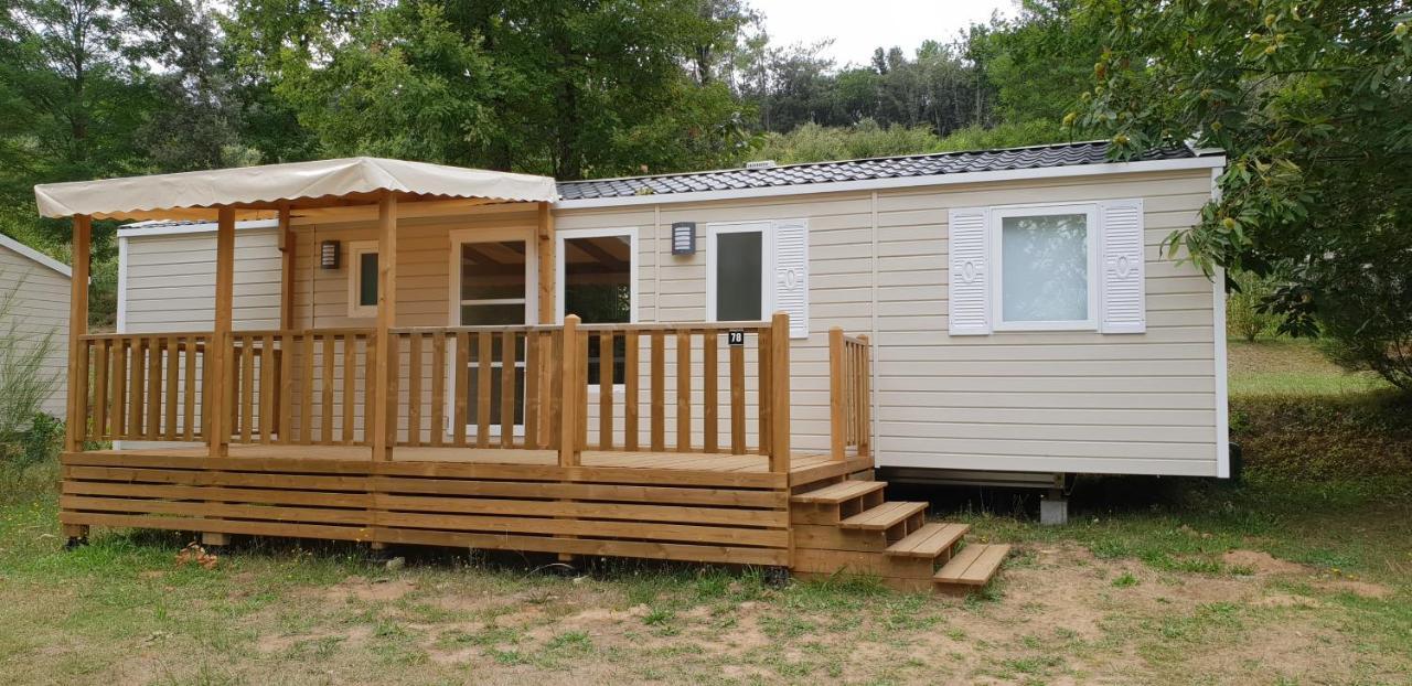 Mobil Home Xxl2 4 Chambres - Camping Chateau La Foret Saint-Julien-des-Landes Exterior foto